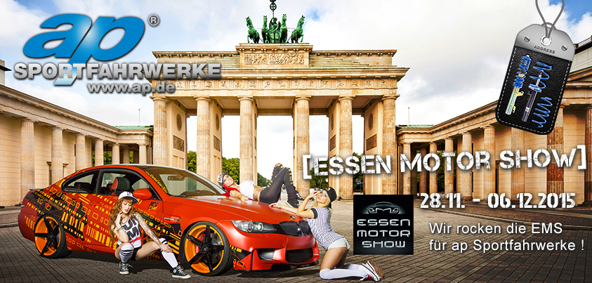 Essen Motorshow 2015 - AP Sportfahrwerke